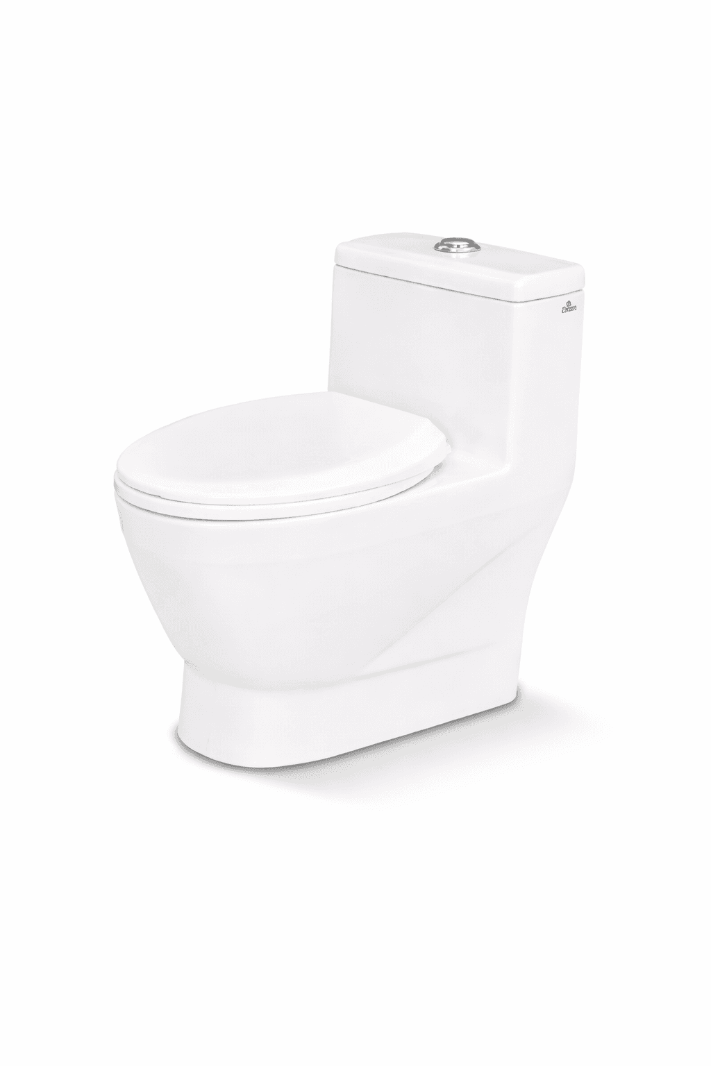 Zircon Serial-006 One Piece Commode – Wide Oval Bowl Comfort Toilet