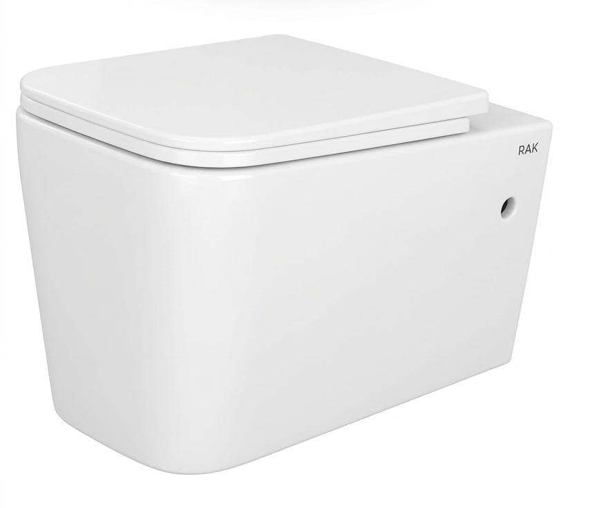 Spark Luxury Wall-Hung Ceramic Toilet with Hydraulic Soft-Close Seat